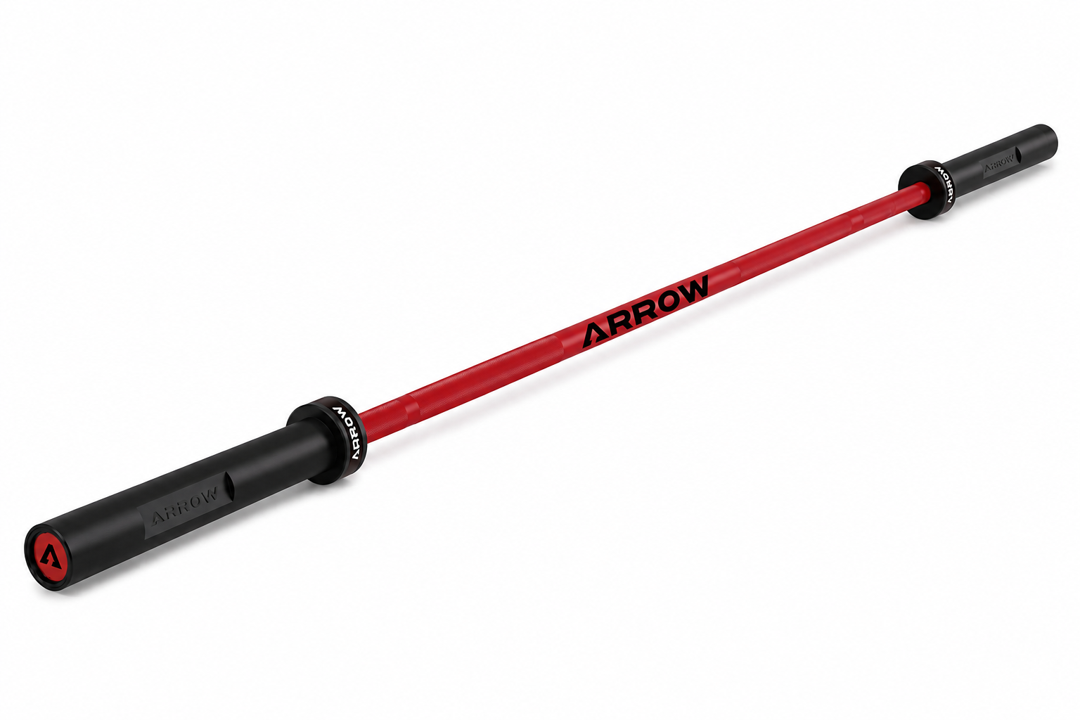 ARROW BEAST Red Cerakote Olympic Barbell 20kg (1500lbs Bearings)