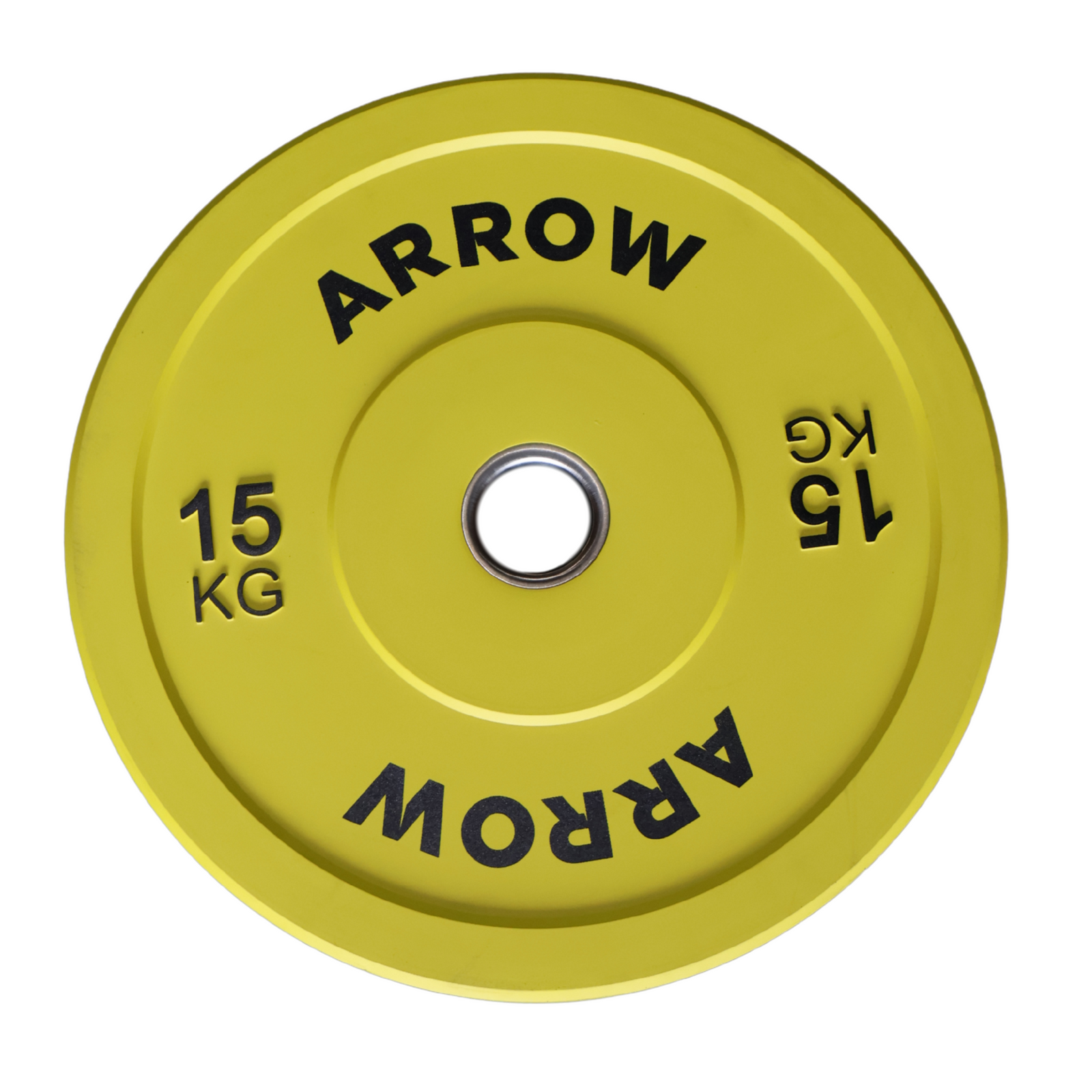 ARROW 15kg Coloured Bumper Weight Plate