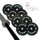 ARROW 100Kg Pro Bumper Weight Plate + 15kg Bar + Lock Jaw Package