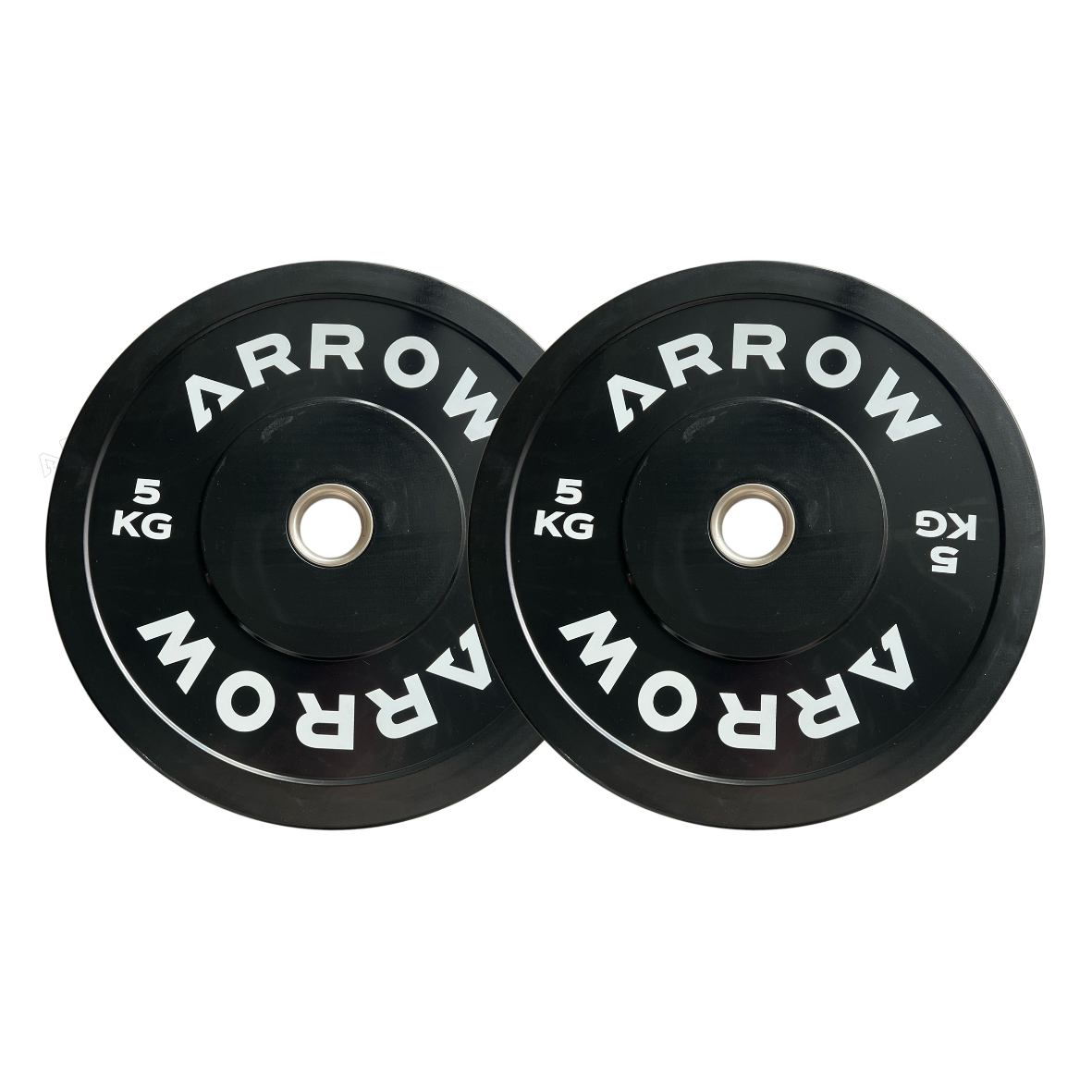 ARROW Pro 5kg Bumper Weight Plate Pair