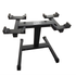 ARROW adjustable dumbbell stand with storage rack for organised home gym use