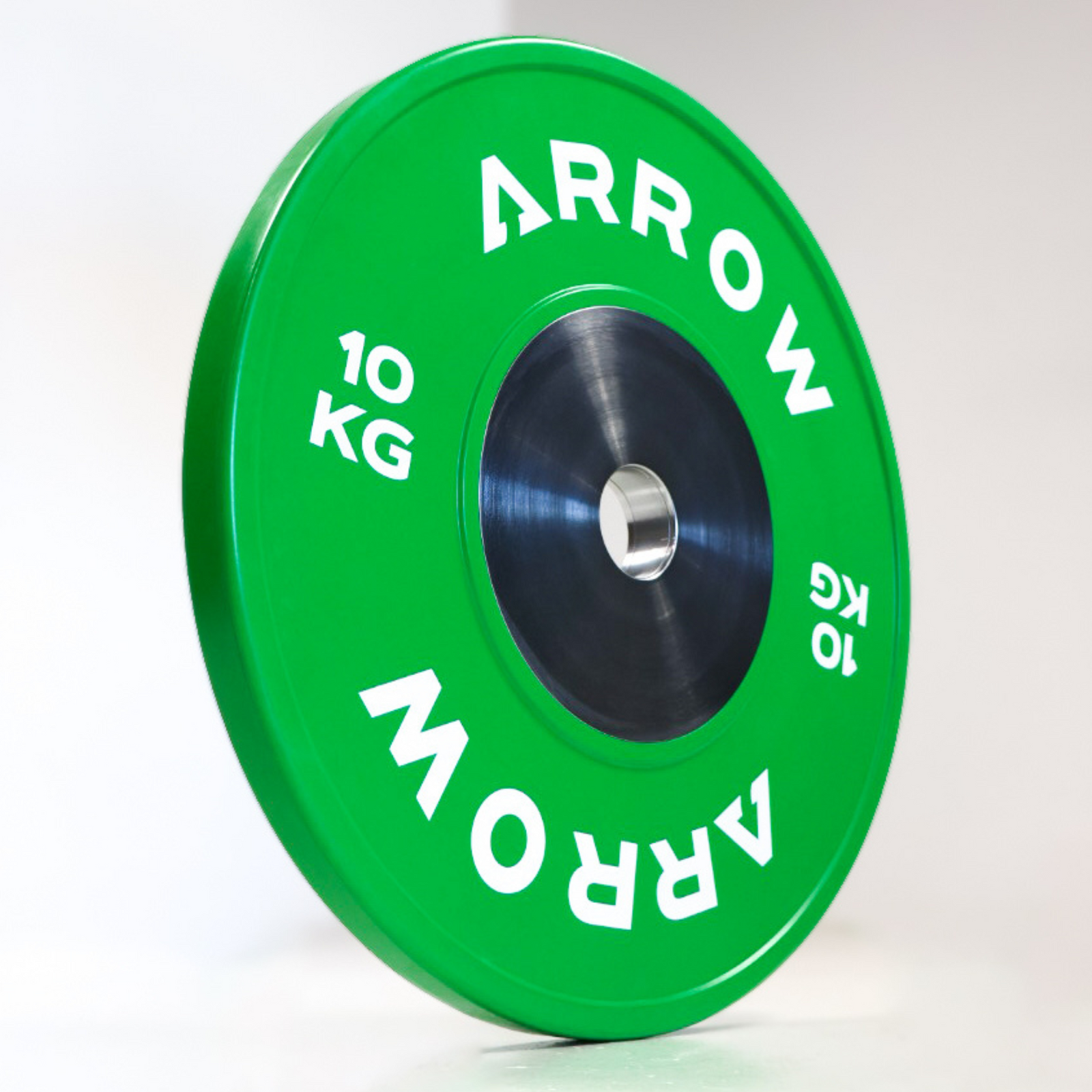 ARROW Competition Bumper Weight Plate 10kg Green