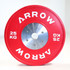 ARROW Competition Bumper Weight Plate 25kg Red