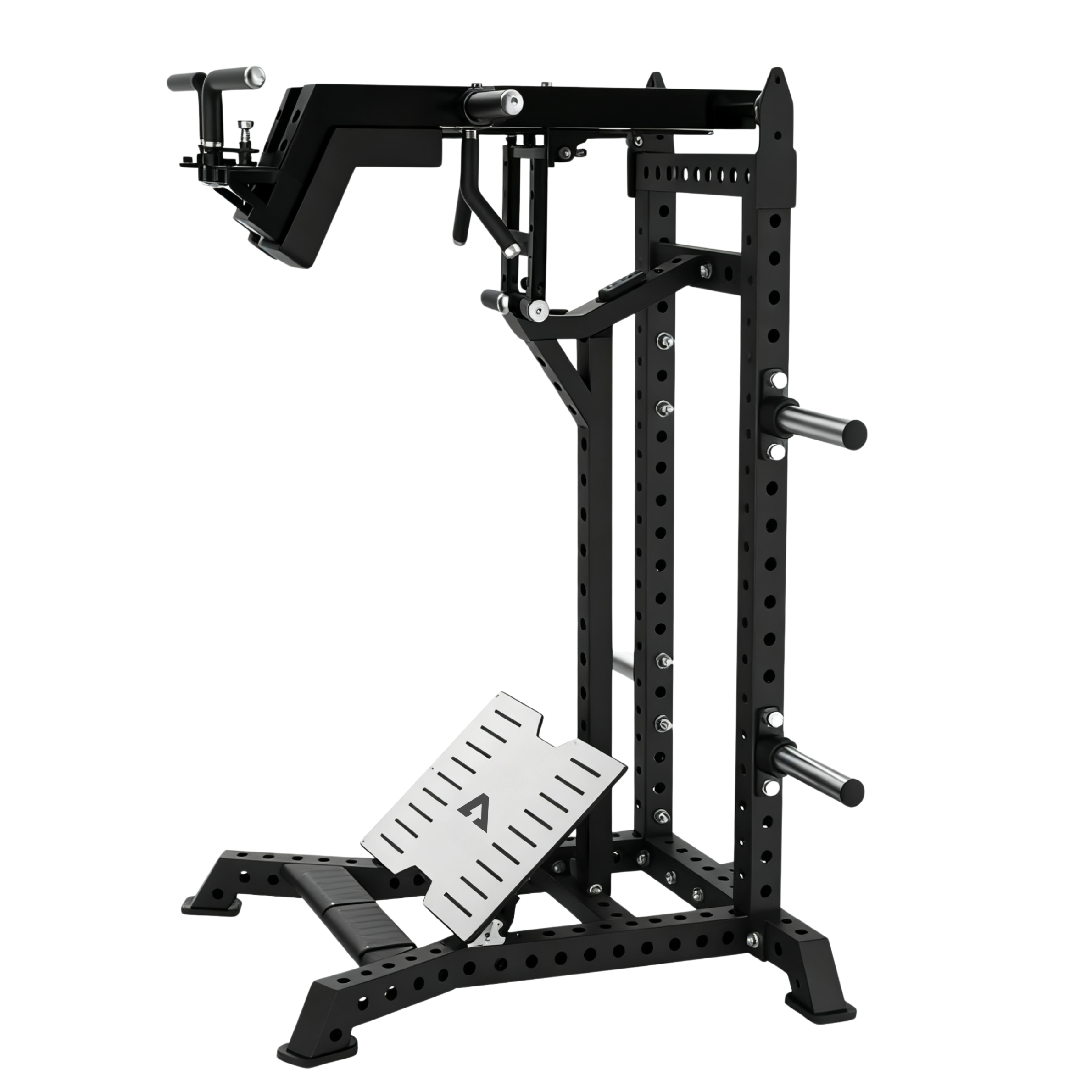ARROW Garage Gym Plate Loaded Hack Squat Shoulder Press