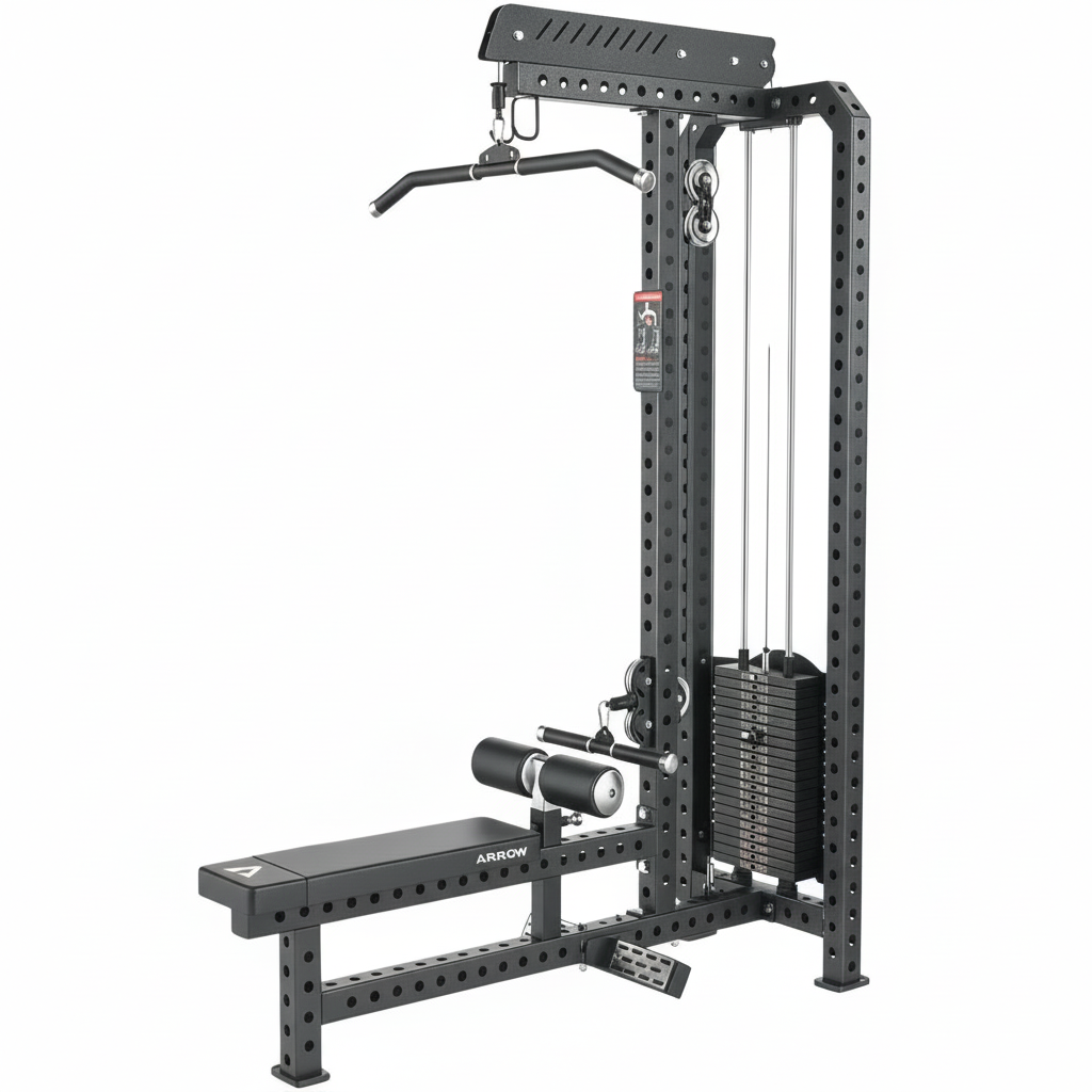 ARROW Garage Gym Lat Pulldown Low Row 110kg 1:1
