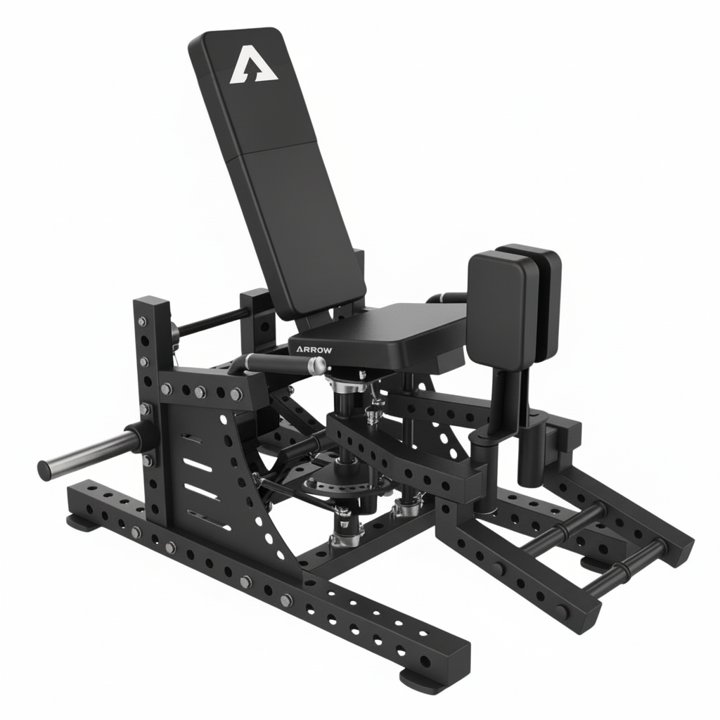 ARROW Garage Gym Plate Loaded Leg Adduction Leg Abduction
