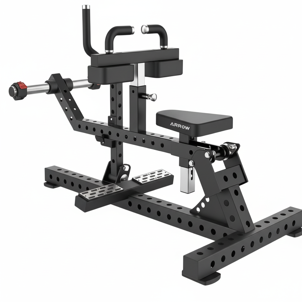 ARROW Garage Gym Plate Loaded Seated Calf Raise