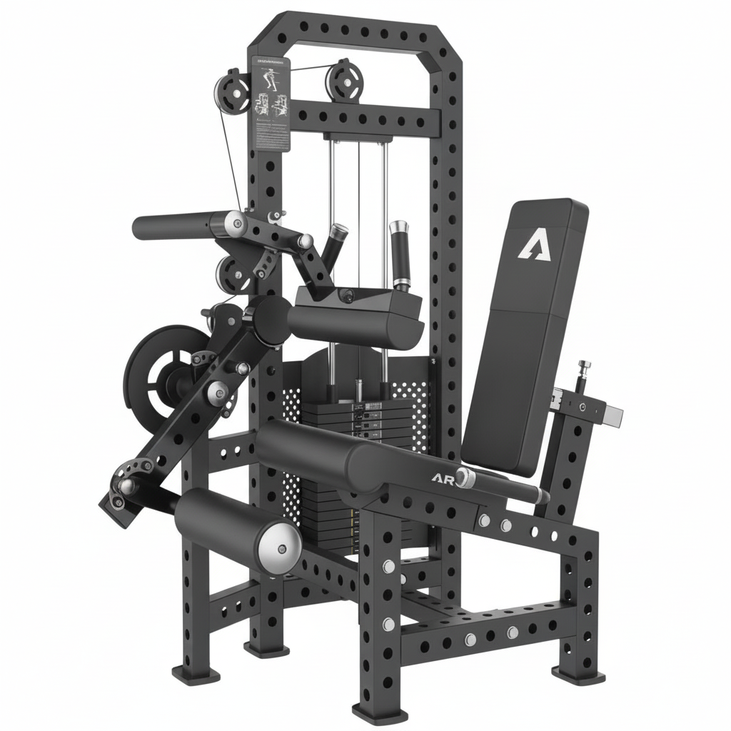 ARROW Garage Gym Seated Leg Extension Leg Curl 110kg 1:1