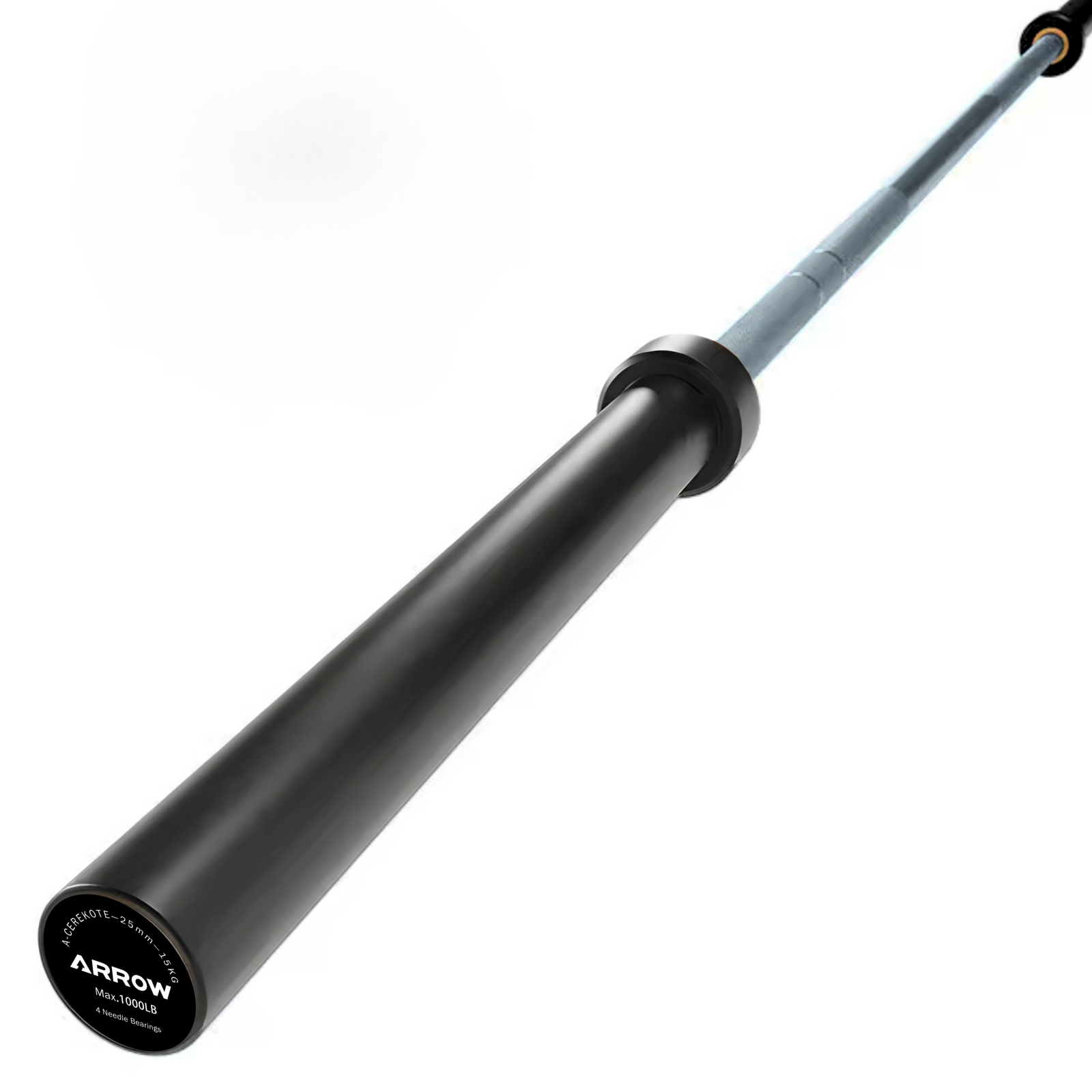 ARROW Grey Cerakote Olympic Barbell 15kg (1000lbs Bearings)