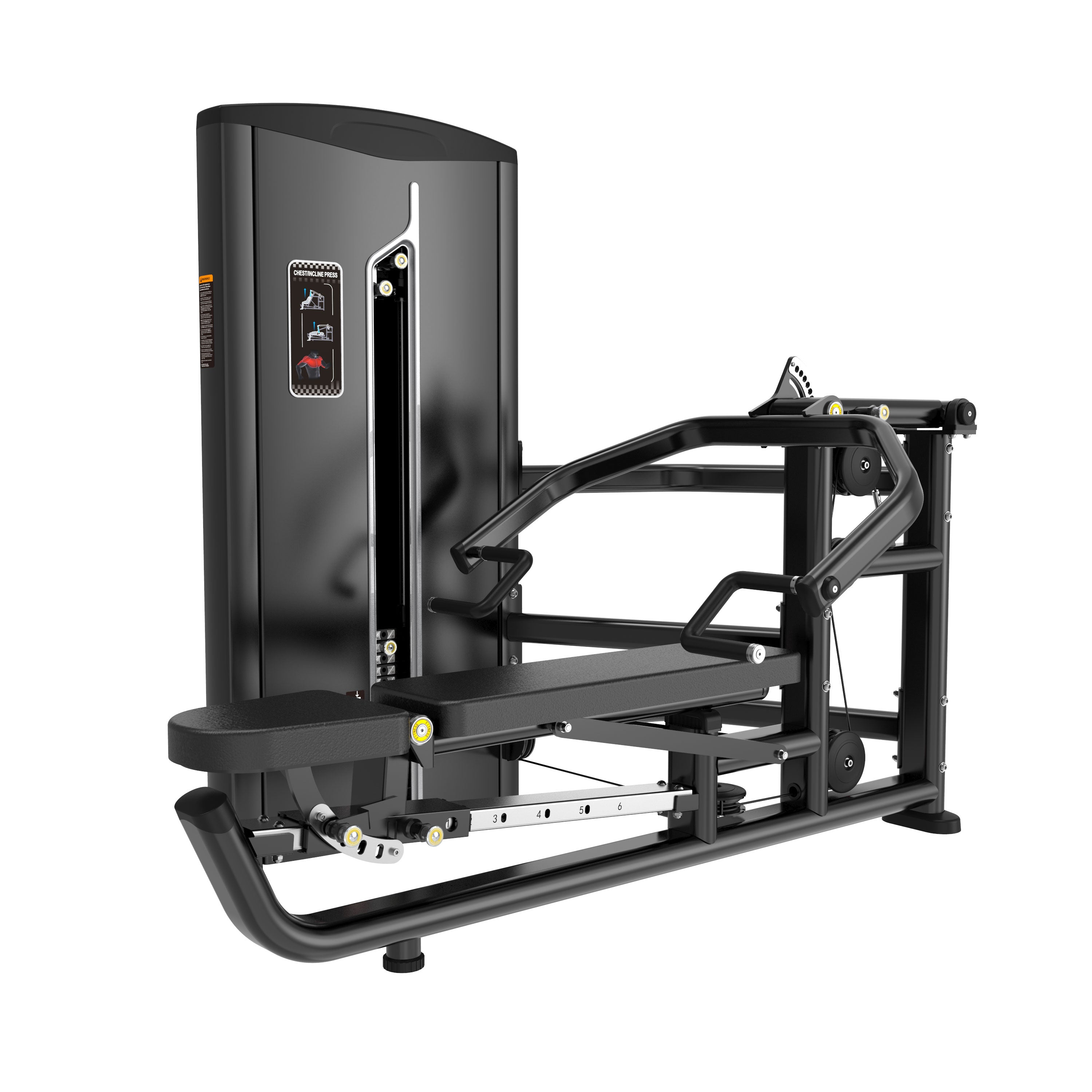 ARROW Kinetic Pin-Loaded Adjustable Chest Press / Shoulder Press