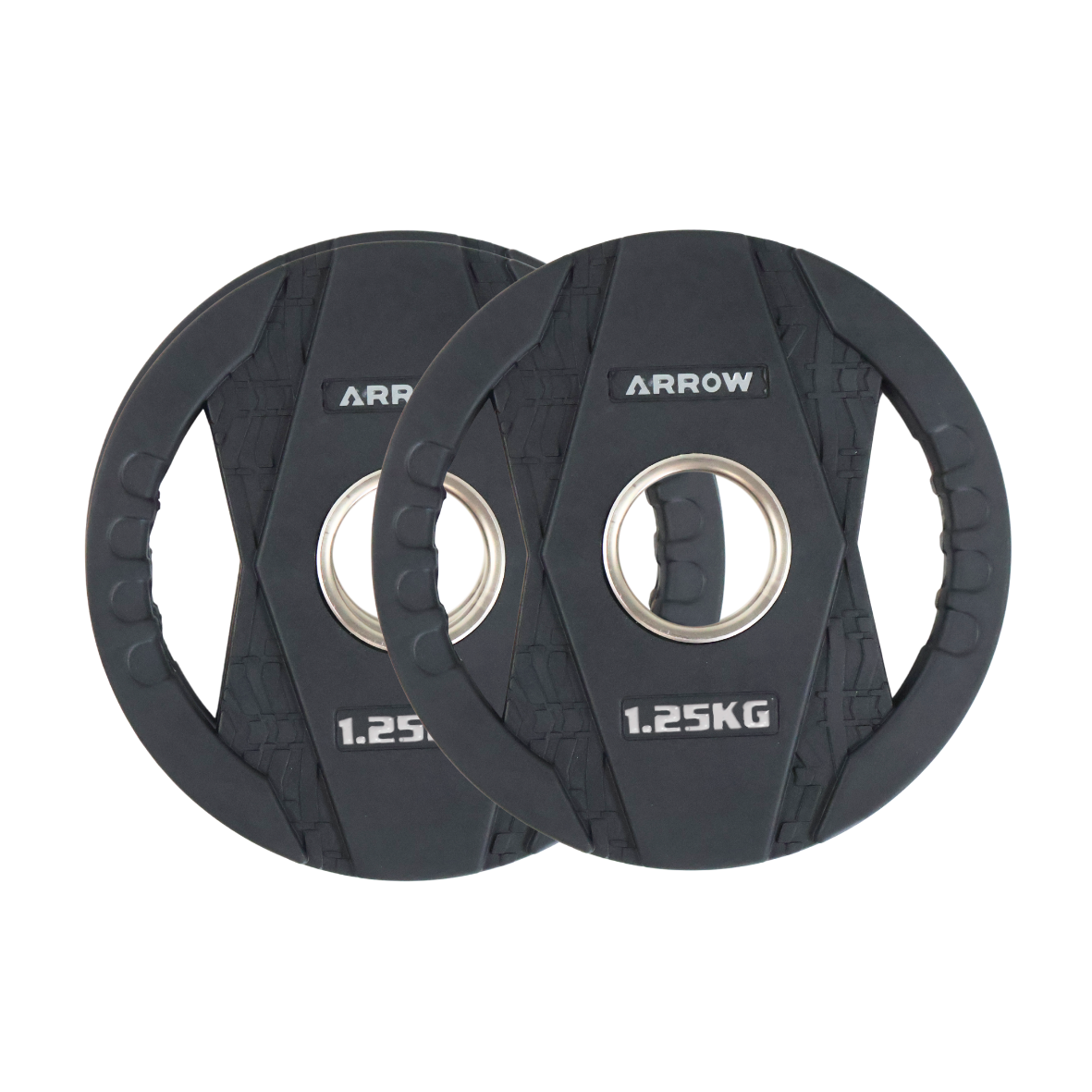 ARROW Olympic Rubber Coated Weight Plate - 1.25kg Pair