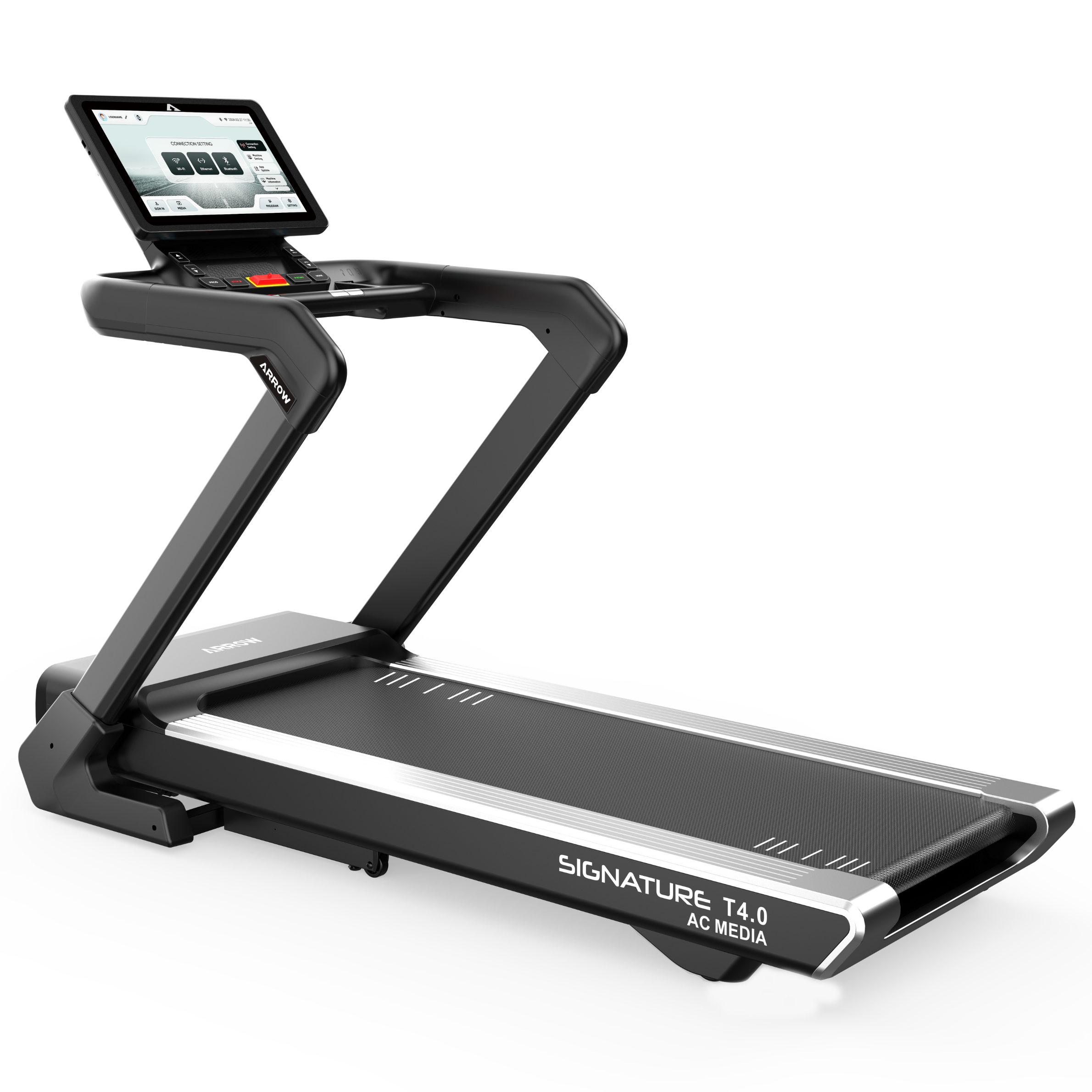 ARROW Signature T4.0 AC Media Light commercial Treadmill