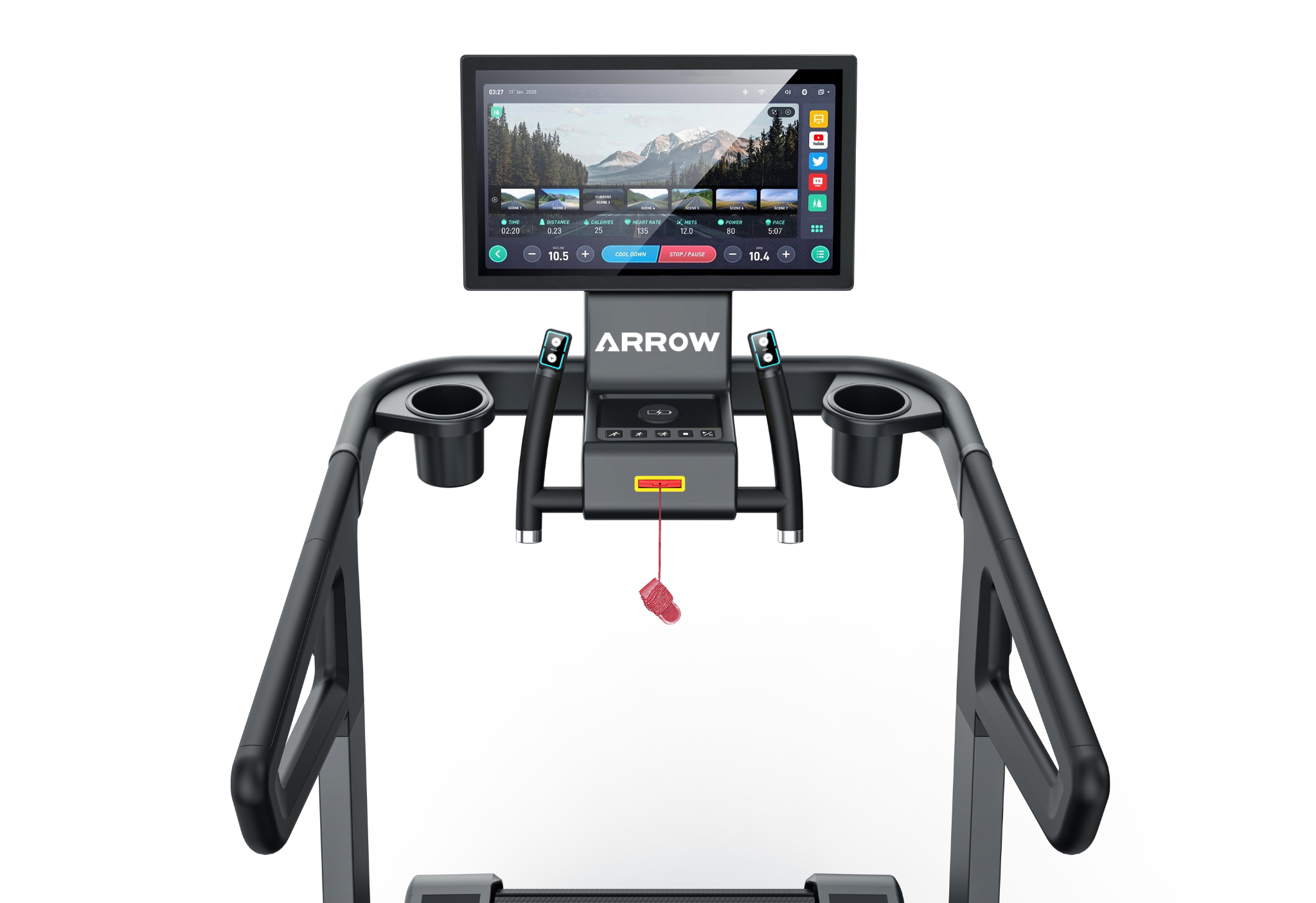 ARROW Signature Slat Runner Treadmill Media