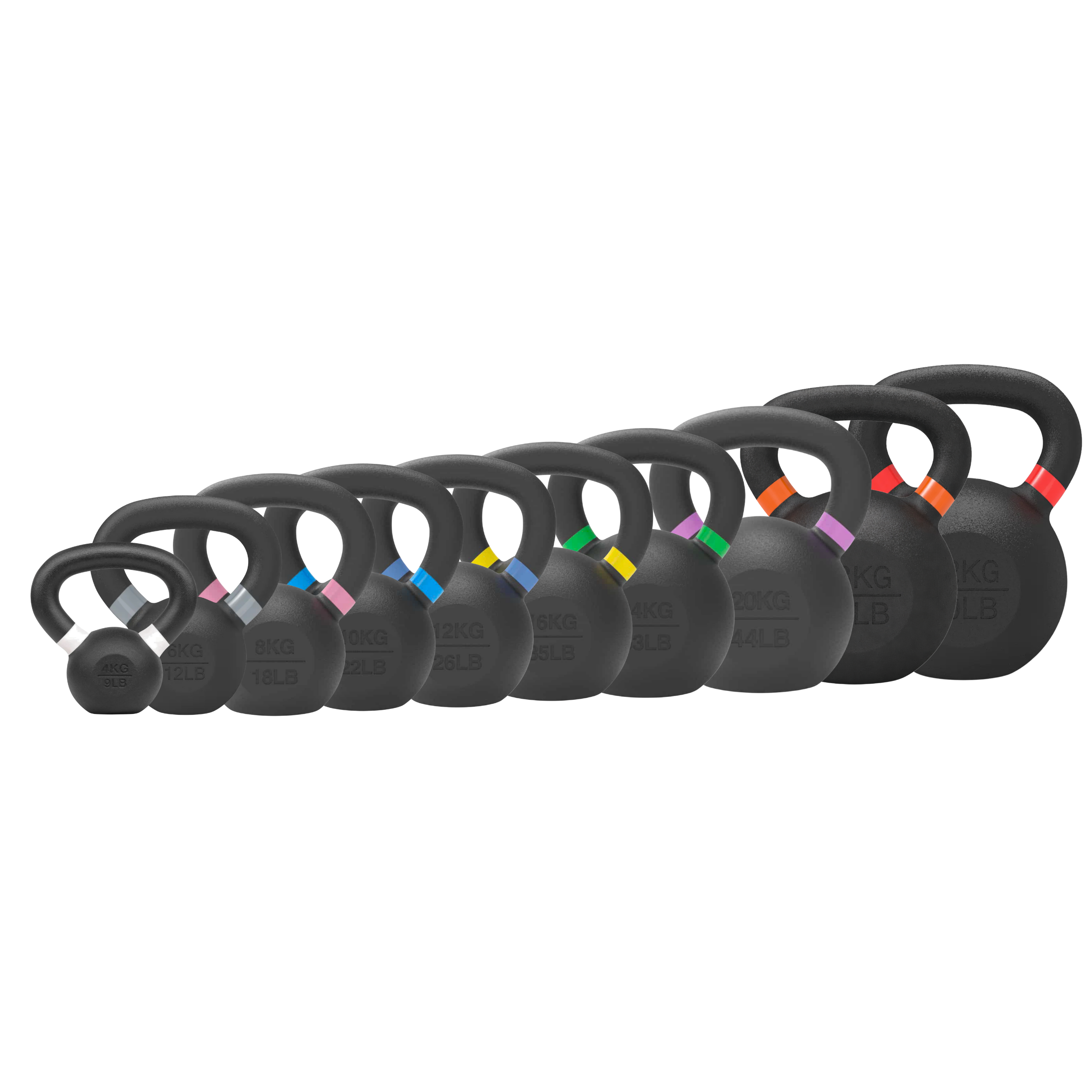 ARROW Steel Kettlebell Package 4kg-32kg
