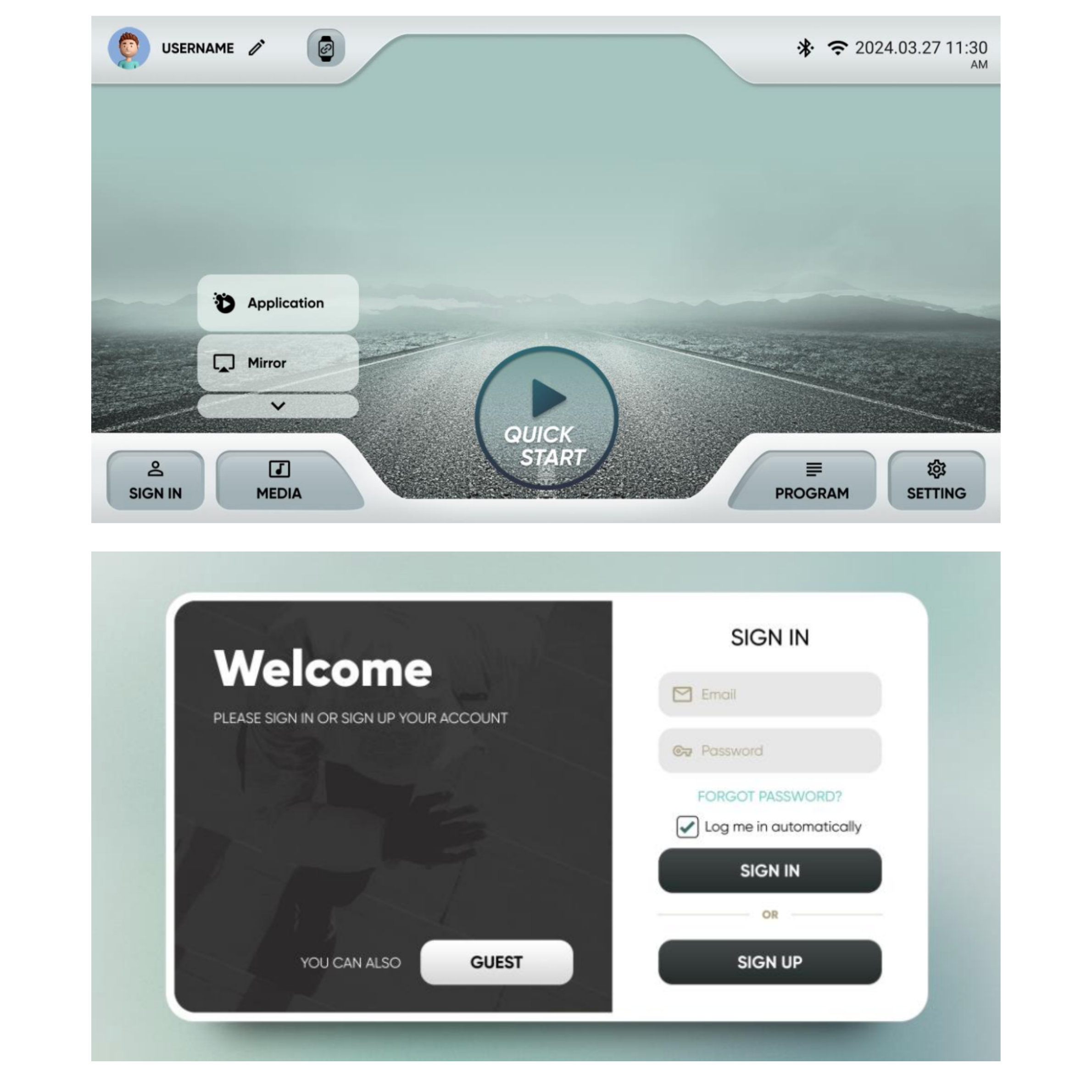 ARROW Signature T8.0 Commercial Media Treadmill