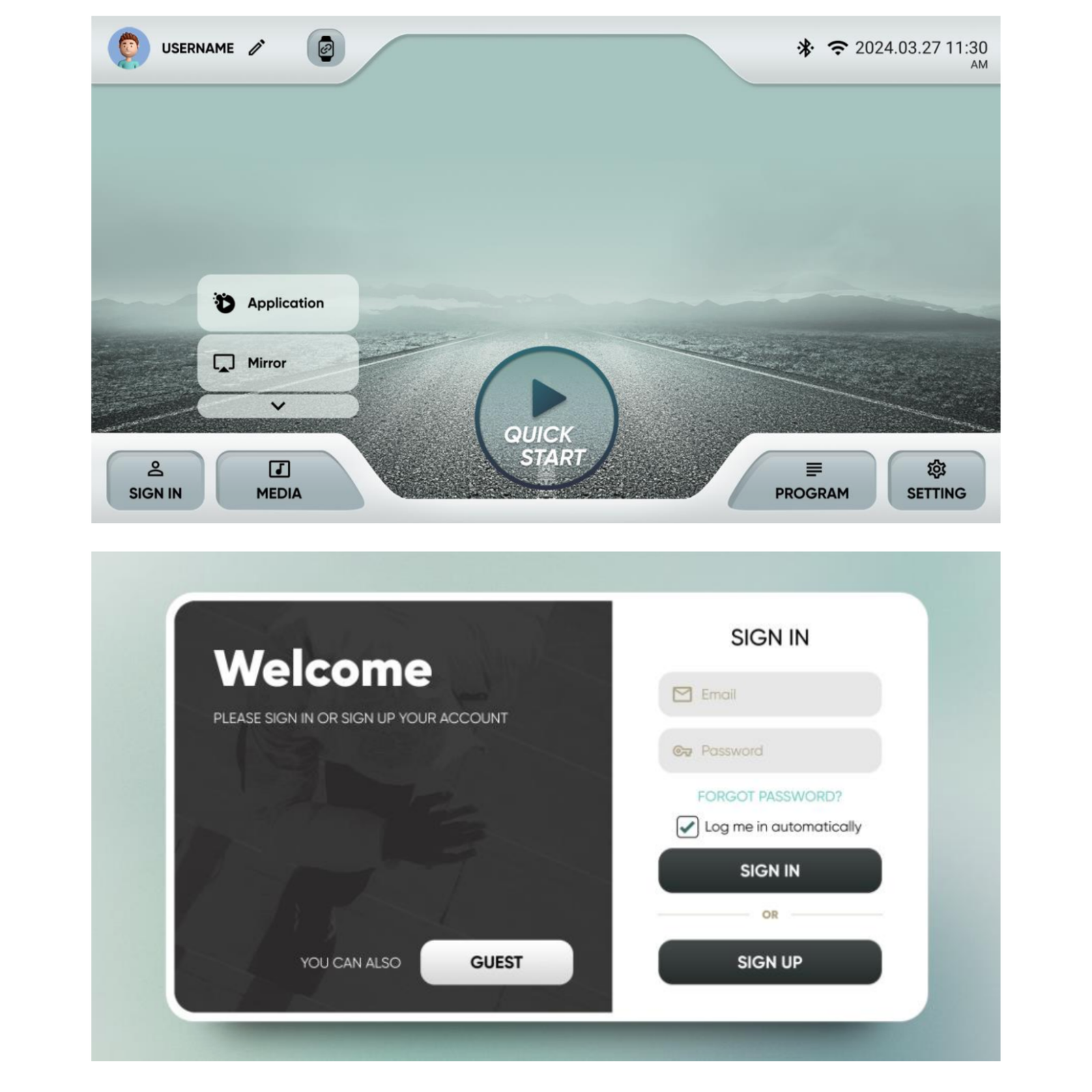 ARROW Signature T8.0 Commercial Media Treadmill