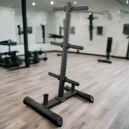 ARROW X9 Bumper Weight Plate / Barbell Rack | SCF – Southern Cross Fitness