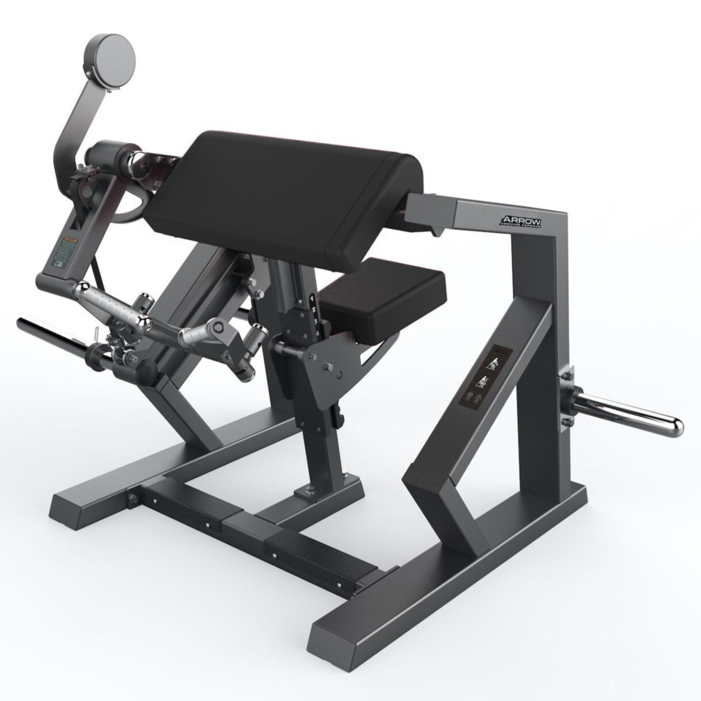 ARROW X9 Ultimate Plate Loaded Bicep Curl
