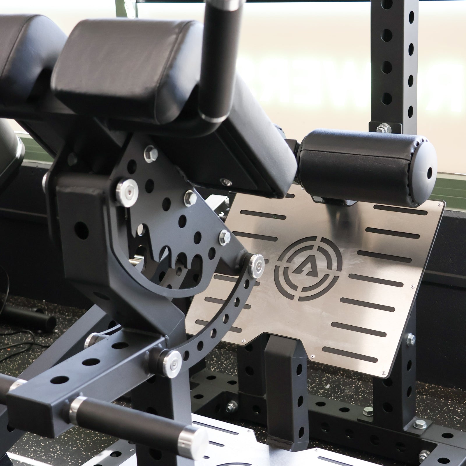 Adjustable Roman chair garage series plate loaded