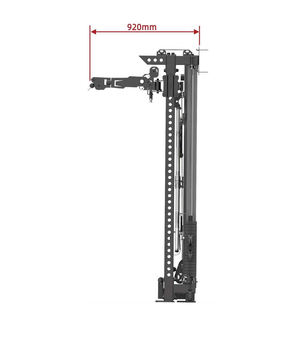 BEAST Pro Cable Column  additional supplier dimensions