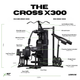 Cross X300 Multi Station Home Gym With Leg Press & Standing Squat Press