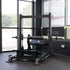 Garage gym hip thrust machine