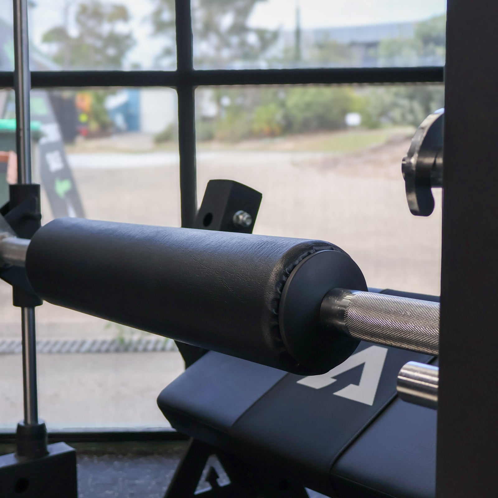 Hip thrust barbell pad