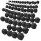 ARROW 1-30kg Rubber Hex Dumbbell Package (18 Pair)