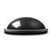 Black balance dome on a white background
