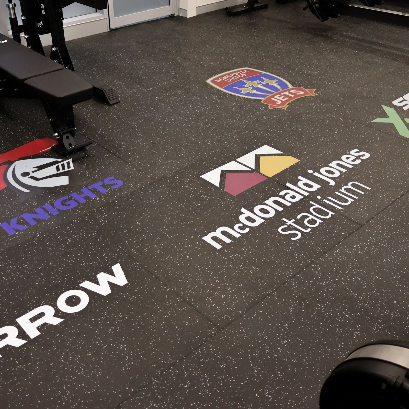 EPDM 15mm Commercial Gym Flooring – 1x1m