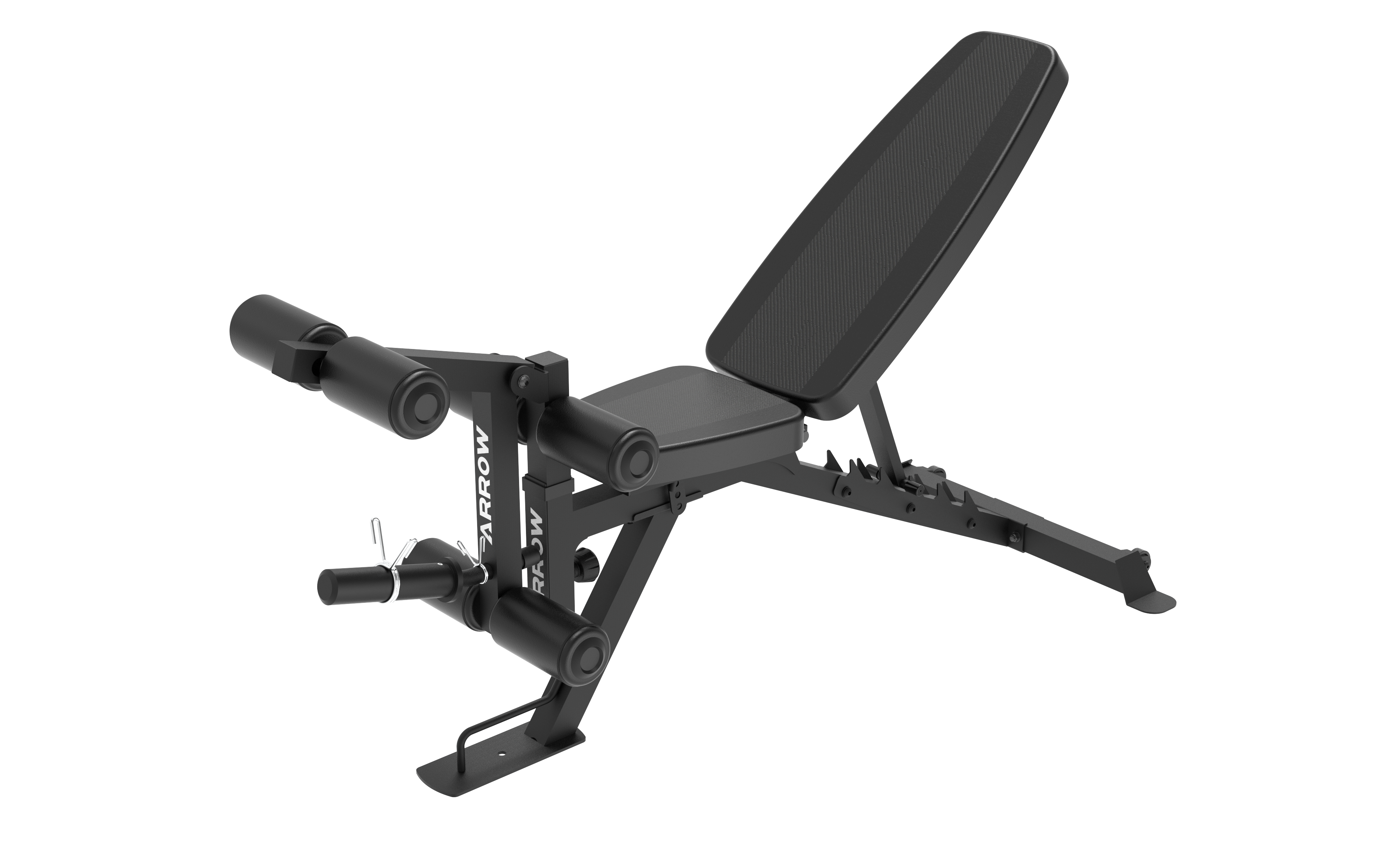 ARROW Beast Pro Compact FID Bench with Preacher & Leg Curl/Extension
