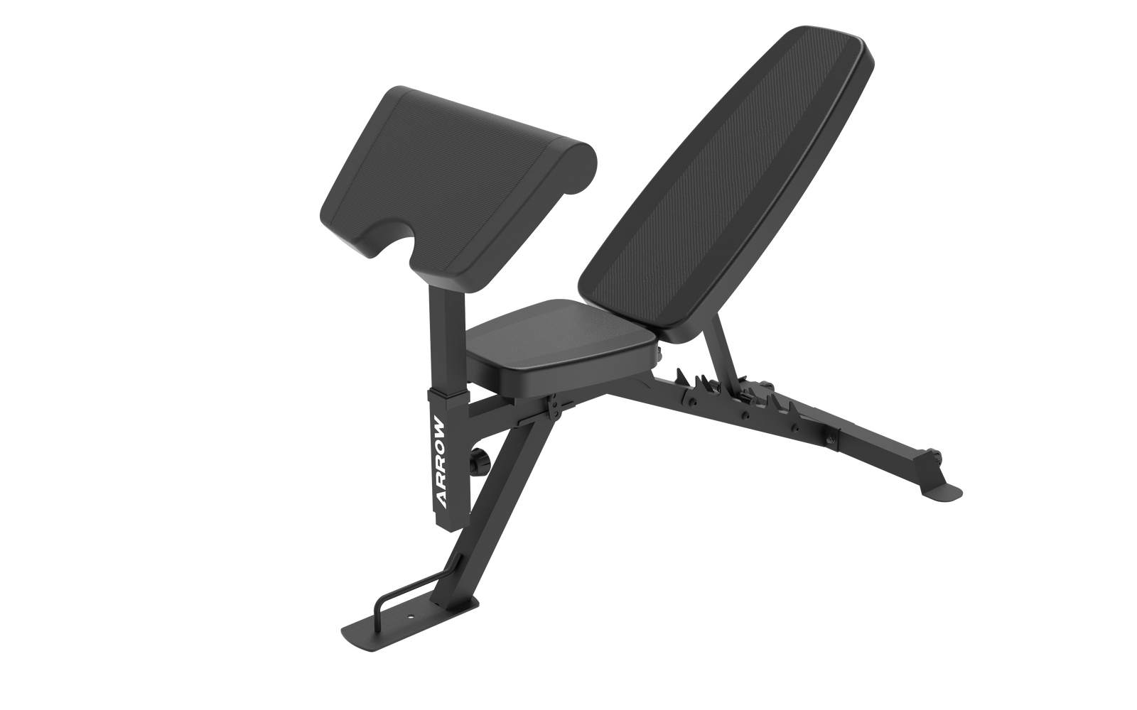 ARROW Beast Pro Compact FID Bench with Preacher & Leg Curl/Extension