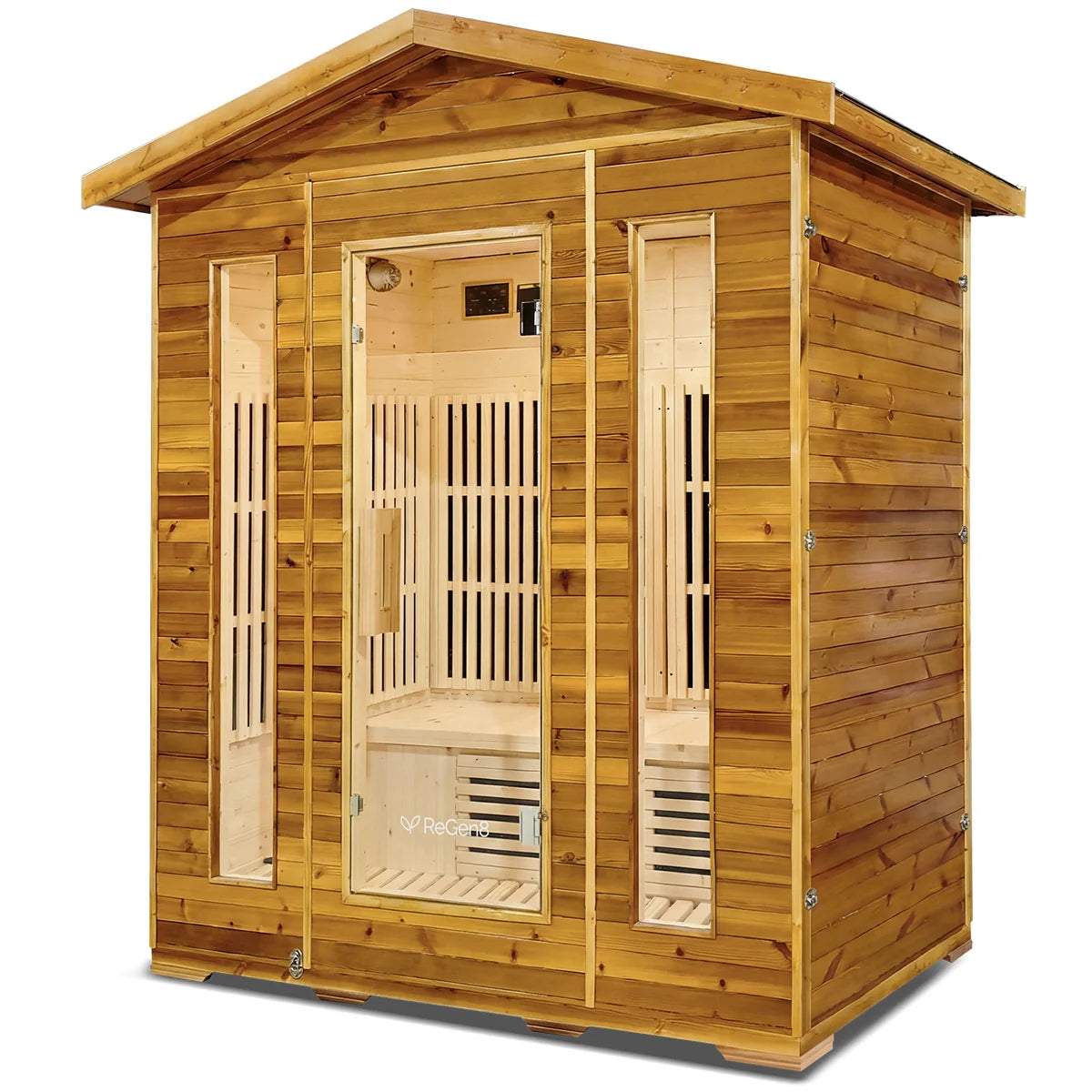 Regen8 Quadro Outdoor – 4 Person Infrared Sauna