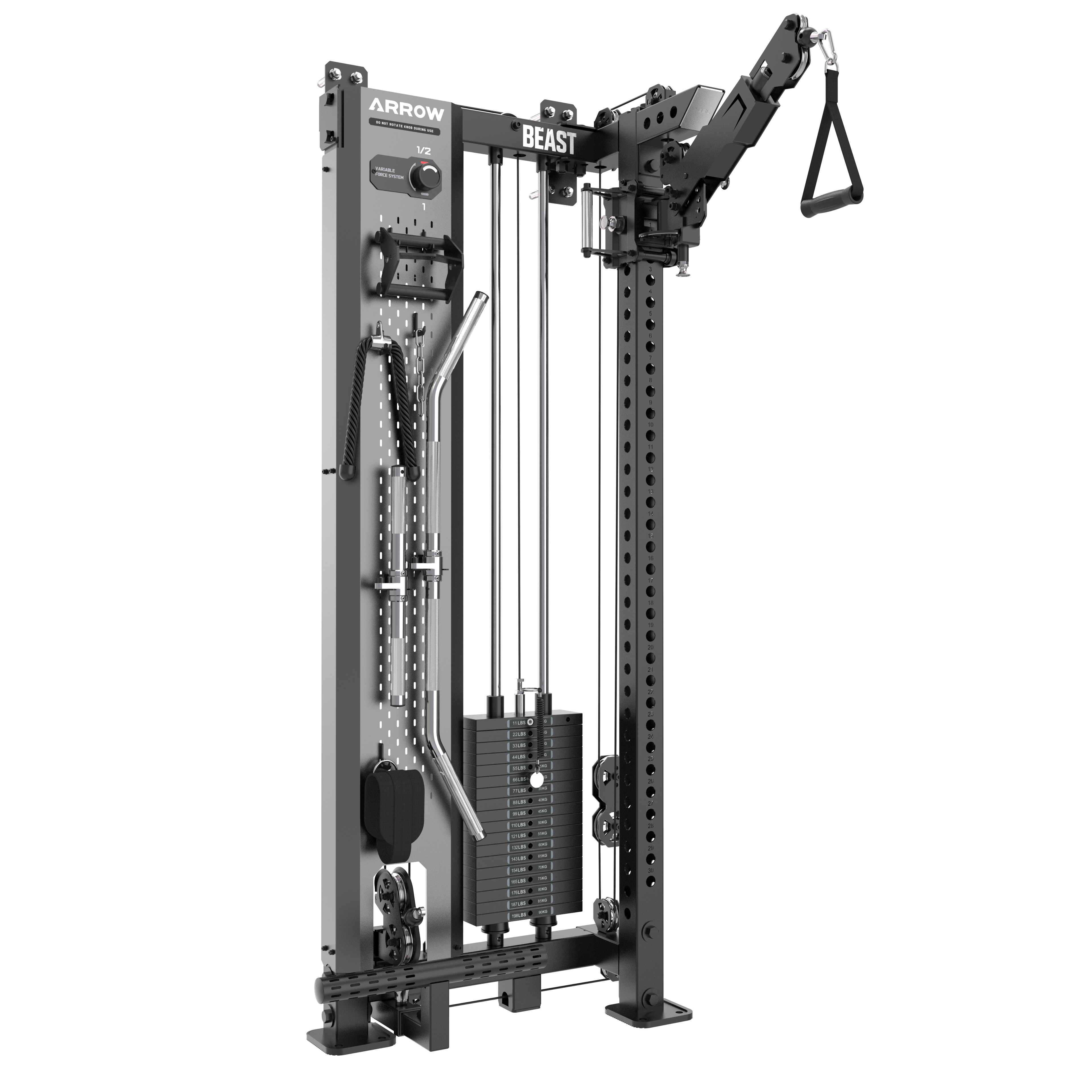 Arrow Beast Pro Wall Mounted Cable Column