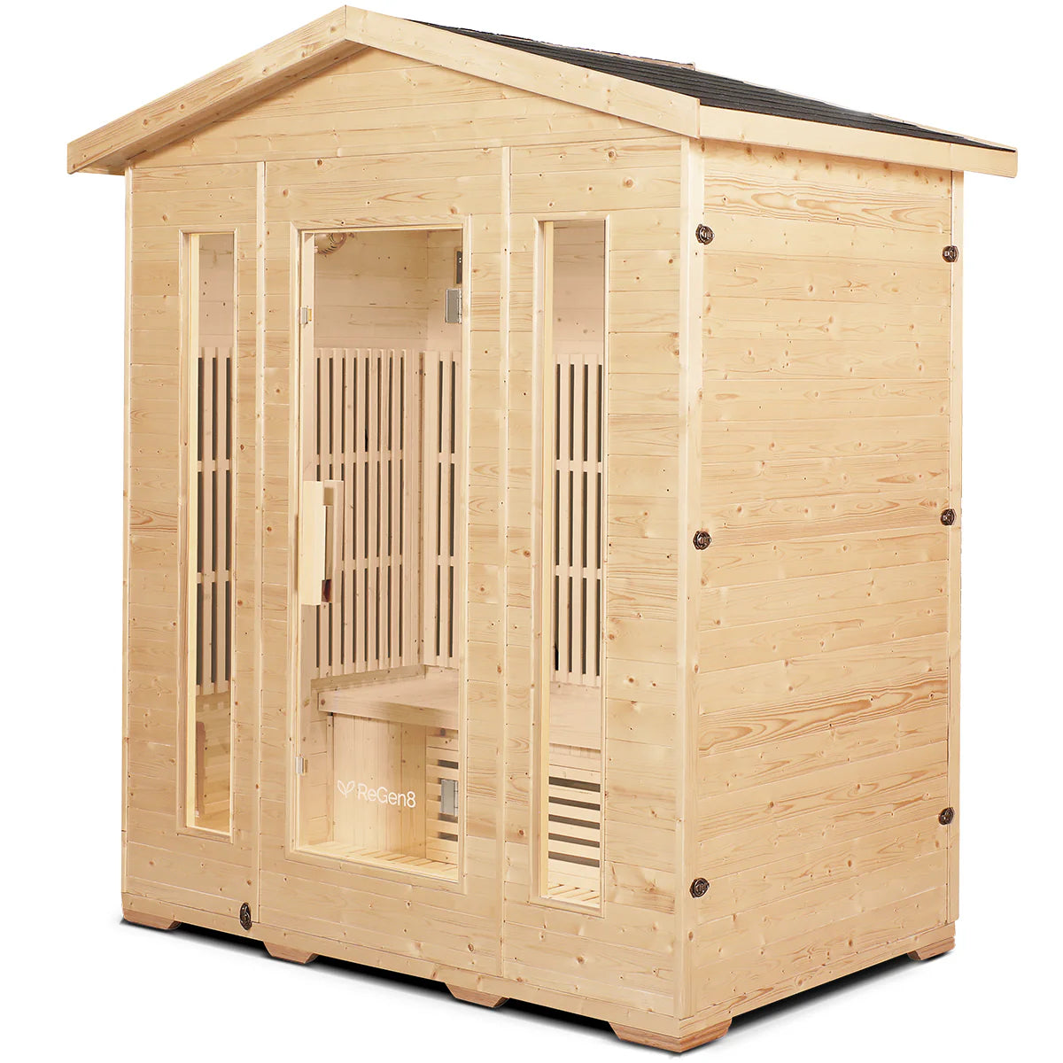 Regen8 Quadro Outdoor – 4 Person Infrared Sauna