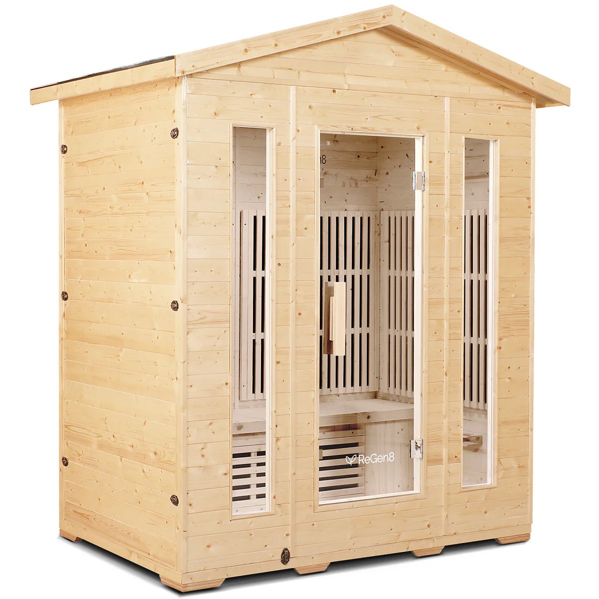 Regen8 Quadro Outdoor – 4 Person Infrared Sauna