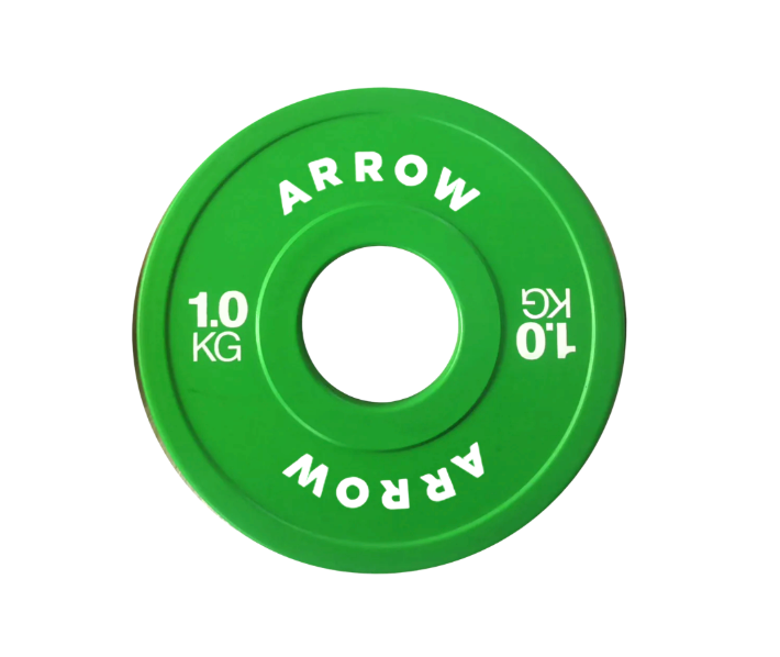 ARROW Mini Bumper Fractional Weight Plates (0.5kg-2.5kg)