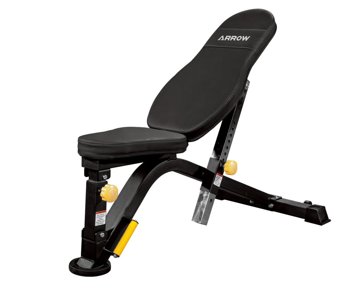 ARROW Adjustable Dumbbell And FID Bench Bundle