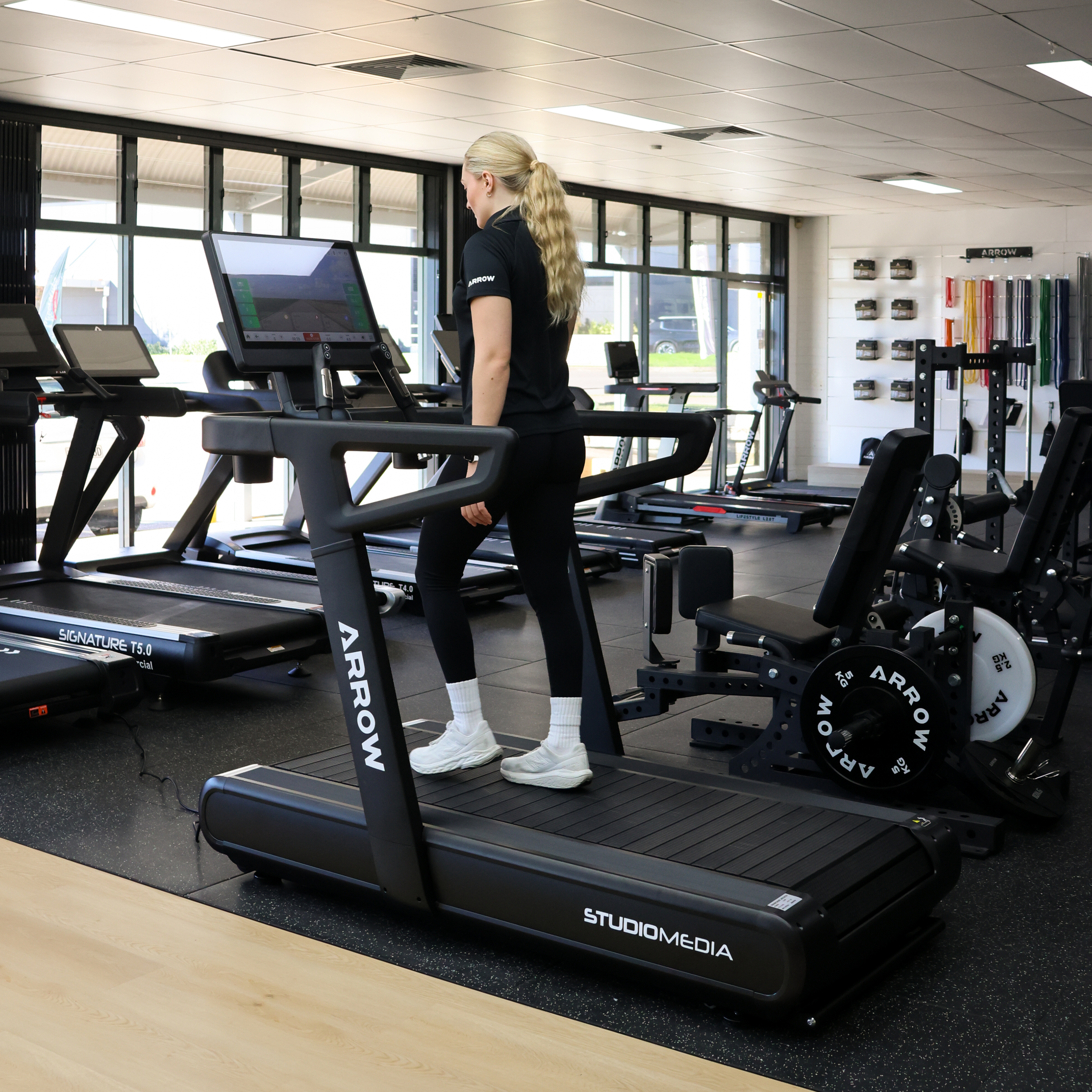 ARROW Signature LED Slat Treadmill