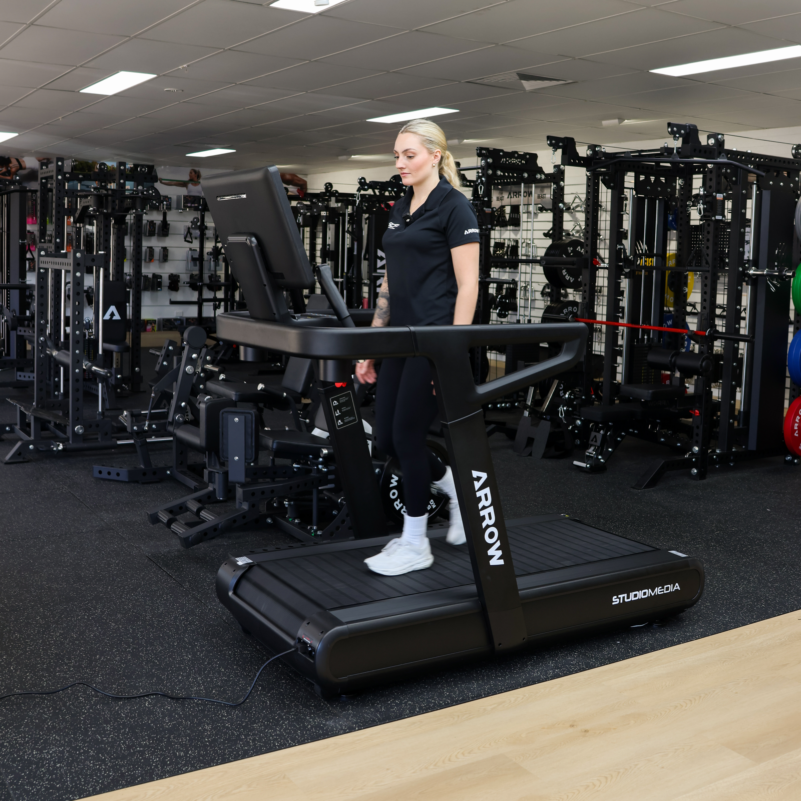 ARROW Signature LED Slat Treadmill
