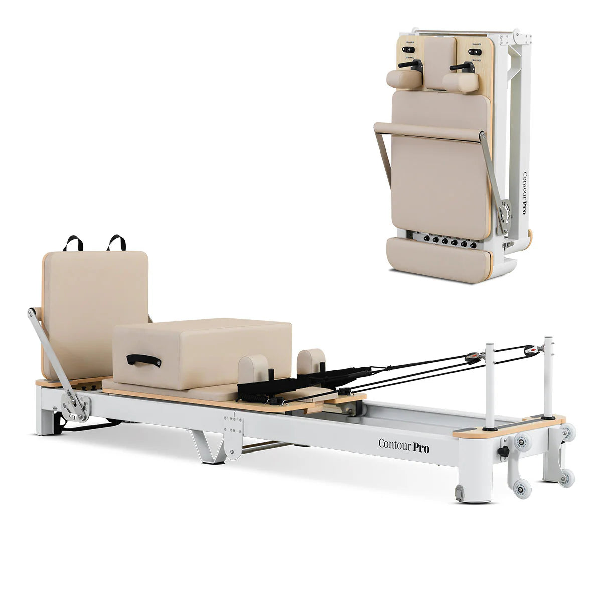 Lifespan Contour Pro Folding Aluminium Pilates Reformer