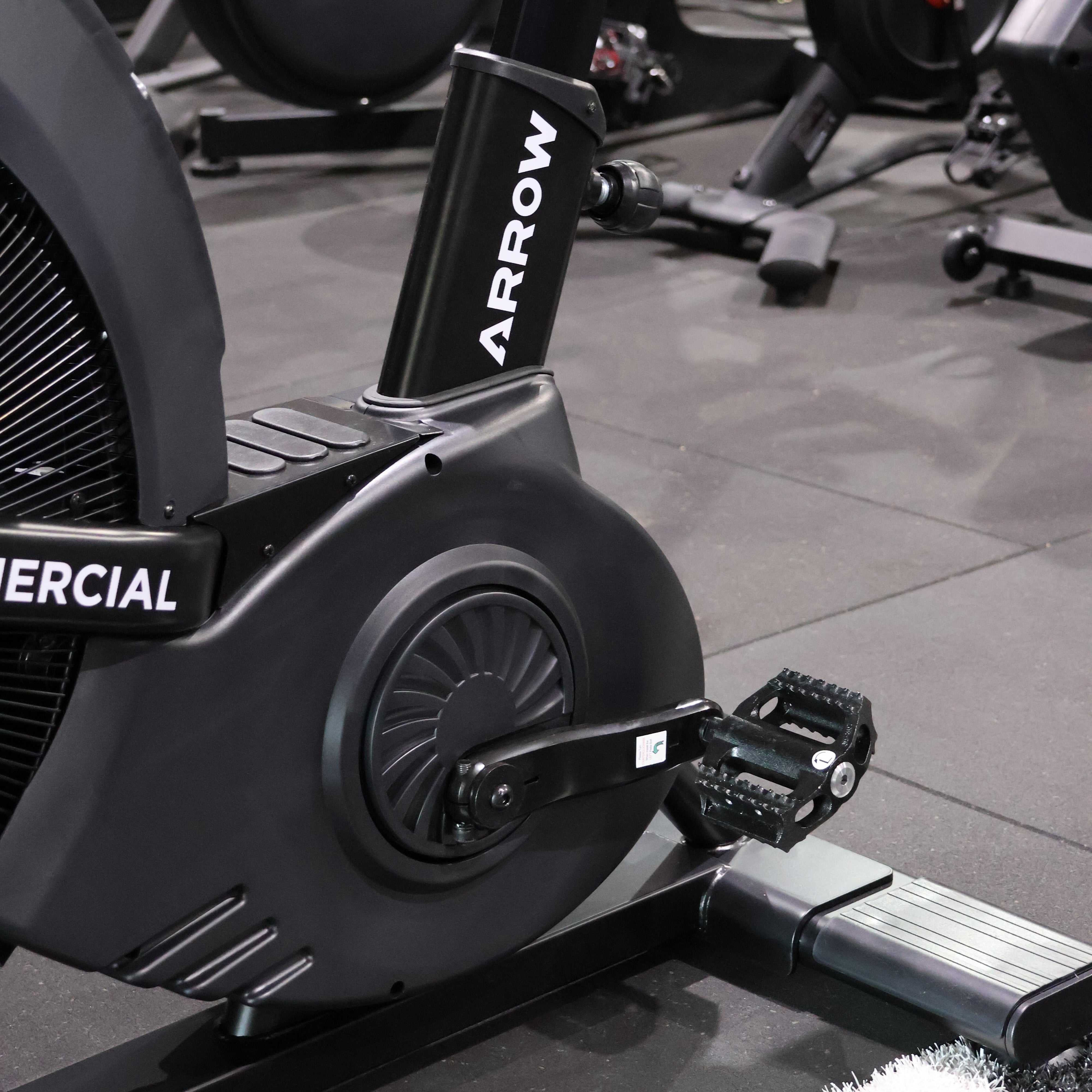 Arrow air bike close up pedal