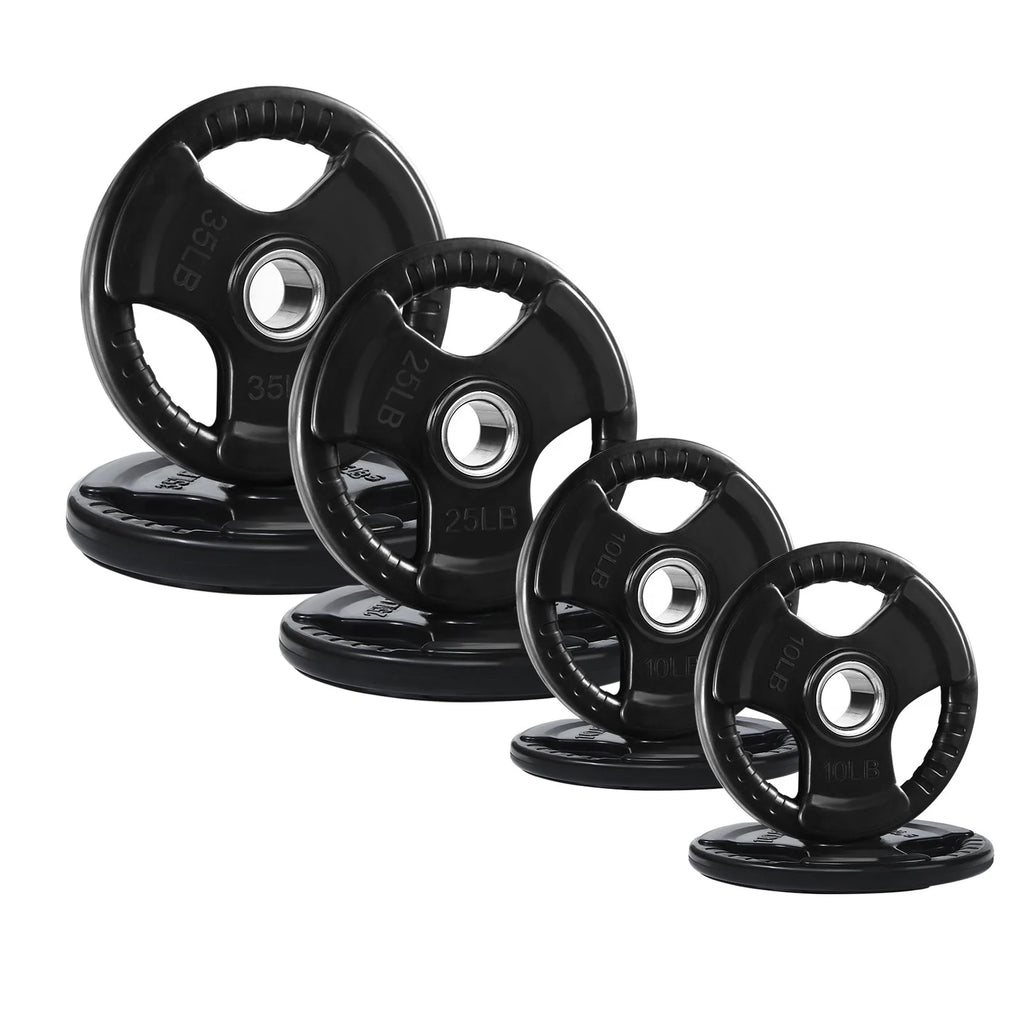 RUBBER COATED OLYMPIC WEIGHT PLATES 1.25KG-20KG