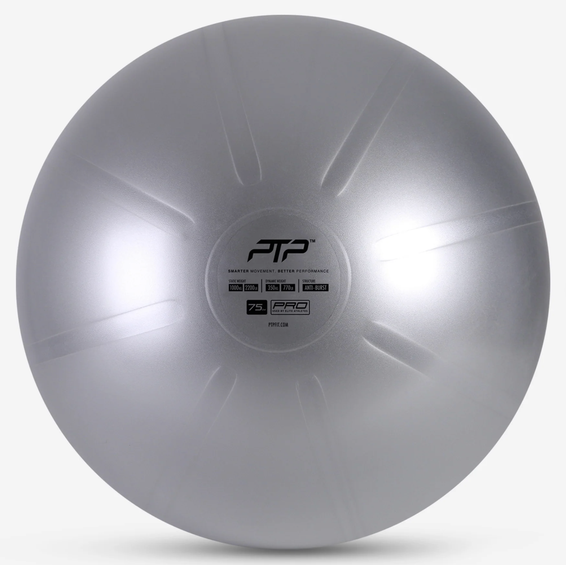 PTP Careball 75cm W/Pump - Steel Grey