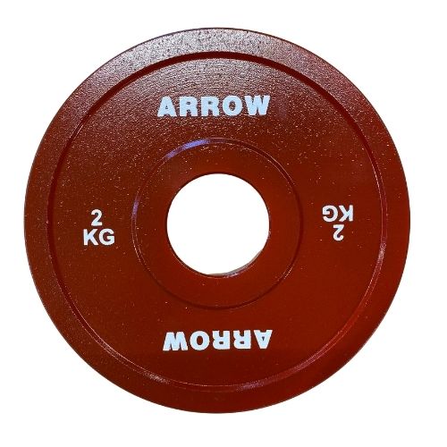 ARROW 2kg Steel Change Plates 