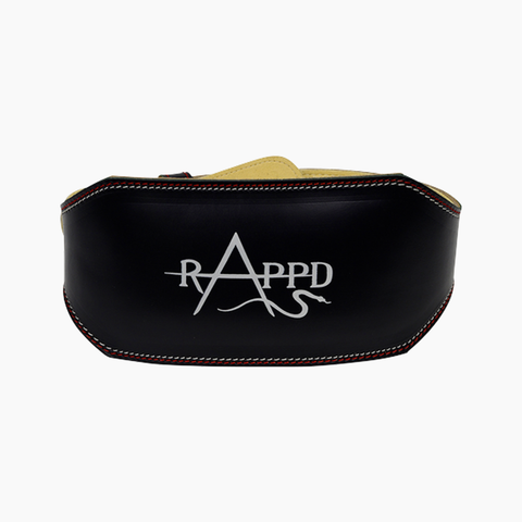 Rappd 6" Leather Weight Belt